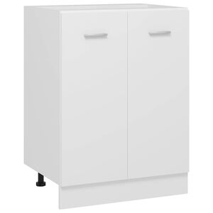 vidaXL Meuble bas "Lyon" Blanc 60 x 46 x 81,5 cm Bois d'ing&eacute;nierie