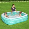 Bestway Piscine rectangulaire 201x150x51 cm Bleu