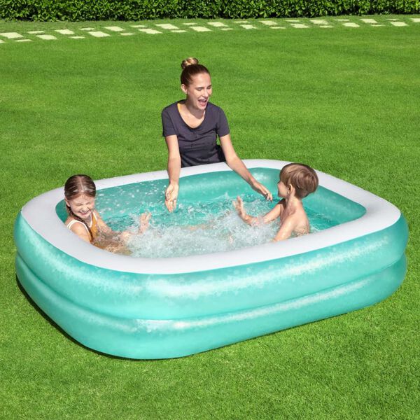 Bestway Piscine rectangulaire 201x150x51 cm Bleu