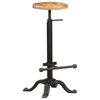 vidaXL Chaises de bar lot de 2 bois de manguier solide