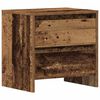 vidaXL Cabinet de chevet 2 pcs Bois ancien 45 x 34 x 44,5 cm