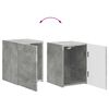 vidaXL Ensemble meuble TV 5 pcs Gris b&eacute;ton Bois d'ing&eacute;nierie