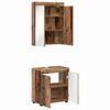 vidaXL Ensemble de mobilier de salle de bain TULUM Bois ancien