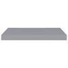 vidaXL &Eacute;tag&egrave;re murale flottante gris 60x23,5x3,8 cm MDF
