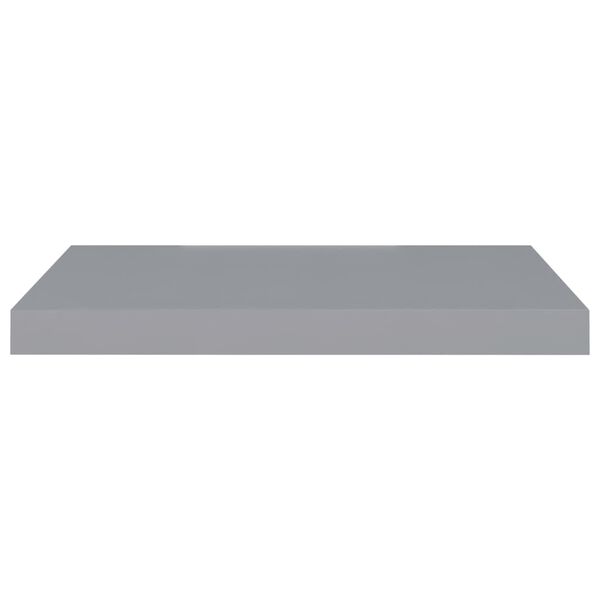 vidaXL &Eacute;tag&egrave;re murale flottante gris 60x23,5x3,8 cm MDF