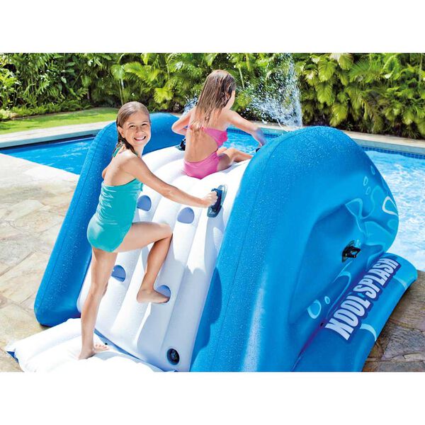 Intex Toboggan aquatique gonflable Kool Splash Bleu