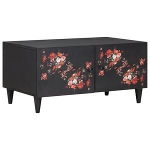 vidaXL Table basse Multicolore 80 x 50 x 40 cm Bois de mangue massif