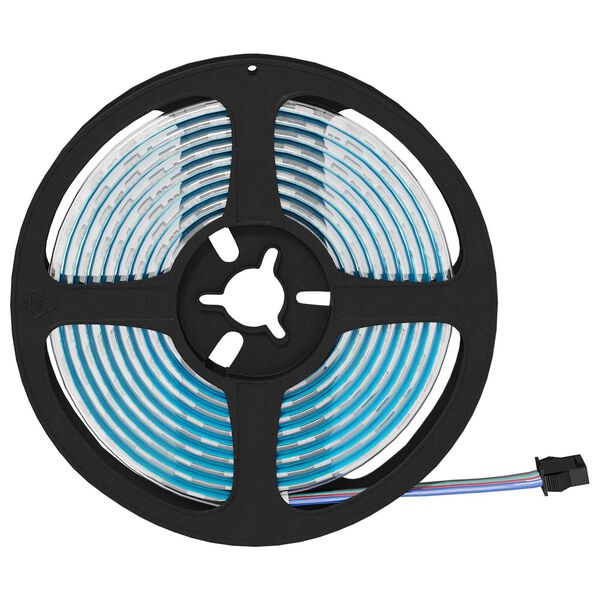 vidaXL Bande LED 2 pcs Noir et Transparent 210 x 0,8 x 0,3 cm