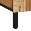 vidaXL Buffet Naturel 90 x 33,5 x 75 cm Bois d'Acacia Massif