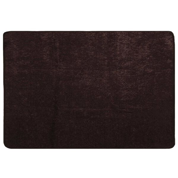 vidaXL Coureur de Tapis MARSA Anthracite 150 x 100 cm Polyester et PVC