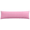 vidaXL Coussins de canapé 2 pcs Rose 145 x 40 cm tissu