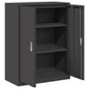 vidaXL Armoire de rangement Noir 80 x 40 x 105 cm Acier Lamin&eacute; &agrave; Froid