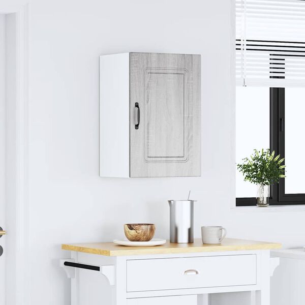 vidaXL Armoire murale de cuisine Kalmar sonoma gris bois d'ing&eacute;nierie