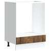vidaXL Armoire de four Lucca ch&ecirc;ne fum&eacute; bois d'ing&eacute;nierie