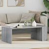 vidaXL Table basse Gris Sonoma 95 x 50 x 34 cm Bois d'ing&eacute;nierie