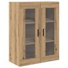 vidaXL Haut Armoire 2 pcs Ch&ecirc;ne artisanal Bois d'ing&eacute;nierie