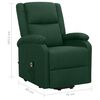 vidaXL Fauteuil Vert fonc&eacute; Tissu
