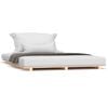 vidaXL Cadre de lit sans matelas 140x200 cm bois massif de pin