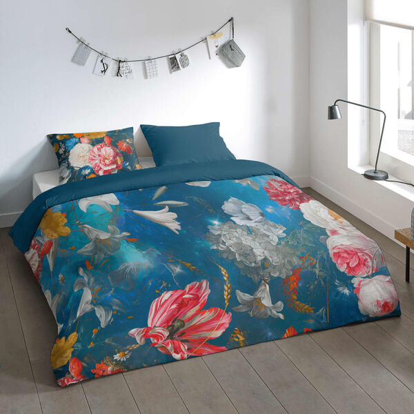 Pure Housse de couette SPACE FLOWERS 140x200/220 cm