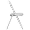 vidaXL Chaise pliante 2 pcs Blanc et Gris 48 x 43,5 x 81 cm