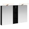 vidaXL Ensemble de Meubles de Salle de Bain 3 pc 100 x 10,5 x 60,5 cm