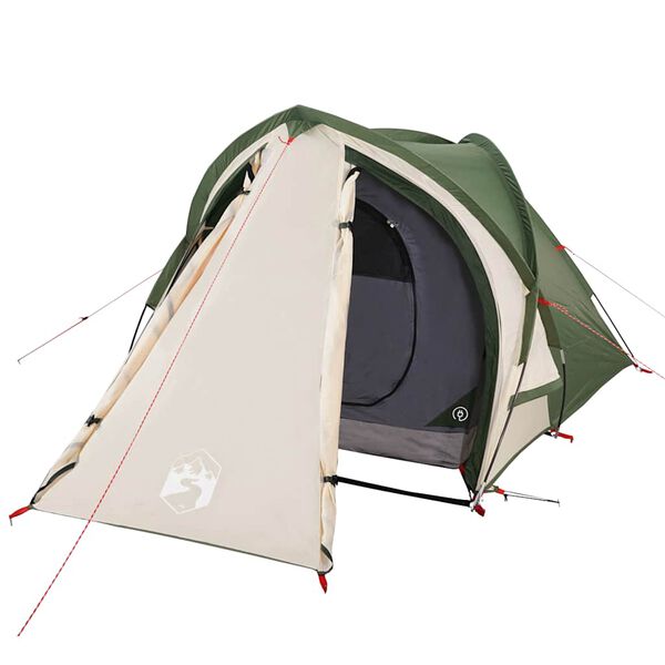 vidaXL Tente de camping à dôme 2 personne vert imperméable