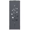 vidaXL Portant de bois chauffage anthracite 40x30x80 cm