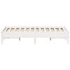 vidaXL Cadre de lit sans matelas blanc 120x190 cm bois de pin massif