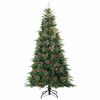 vidaXL Sapin de Noël Artificiel à Branches Articulées Vert 240 cm