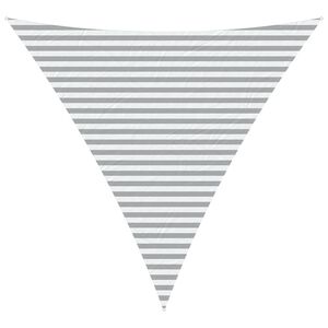 vidaXL Voile d'ombre 4 x 4 x 4 m 100 % polyester Oxford Triangulaire