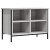 vidaXL Armoire &agrave; chaussures sonoma gris 69x35x50 cm bois d'ing&eacute;nierie