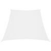 vidaXL Voile de parasol Tissu Oxford trap&egrave;ze 2/4x3 m Blanc