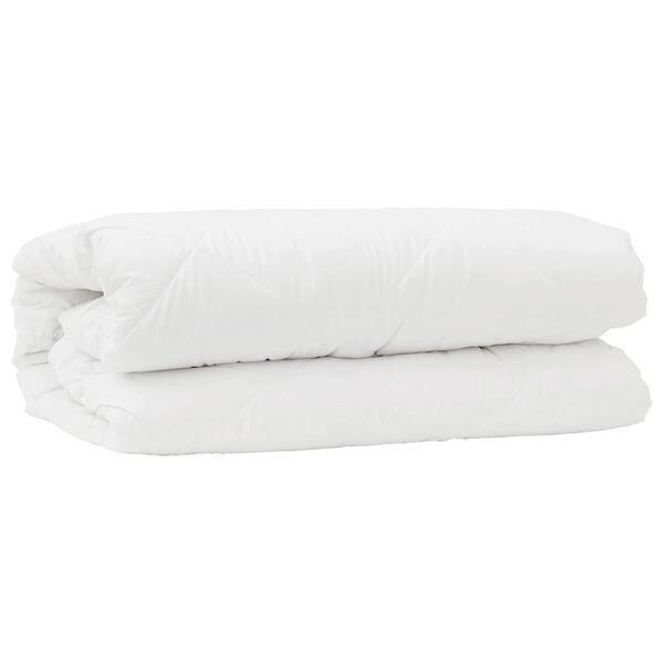 vidaXL Ensemble de Duvet avec oreiller 2 pcs Blanc Microfibre