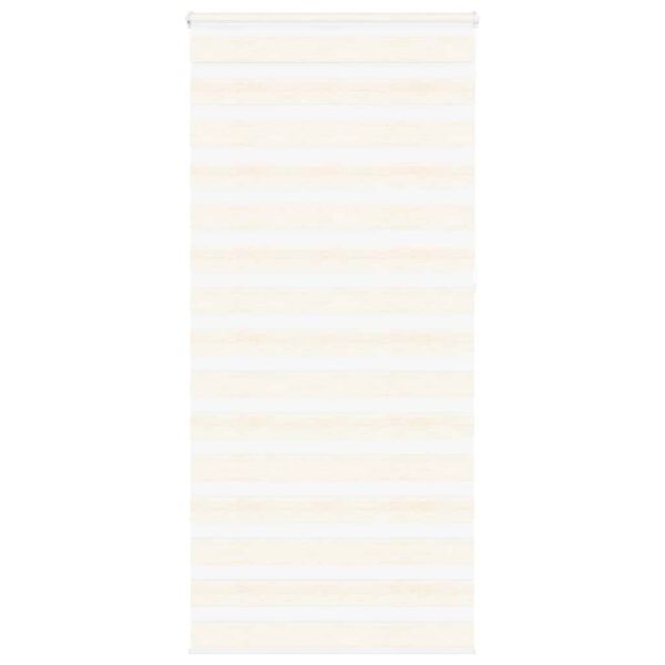 vidaXL Store z&egrave;bre beige marbr&eacute; largeur du tissu 105,9 cm polyester