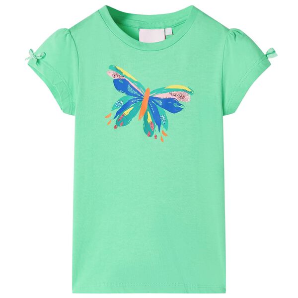 T-shirt pour enfants vert clair 116