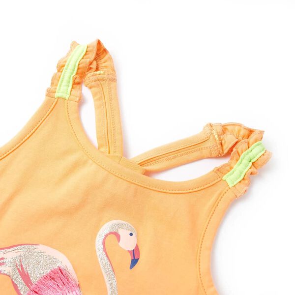 D&eacute;bardeur pour enfants orange vif 140