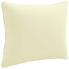 vidaXL Coussin de dos PUTTEN 100 % polyester Cr&egrave;me 60 x 40 x 15 cm