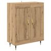 vidaXL Haut Armoire 2 pcs Ch&ecirc;ne artisanal Bois d'ing&eacute;nierie