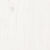 vidaXL Porte de grange Blanc 80x1,8x204,5 cm Bois massif de pin