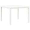vidaXL Ensemble de salle à manger pour jardin 3 pcs Blanc Rattan Polt