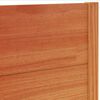 vidaXL T&ecirc;te de lit cire marron 135 cm bois massif de pin