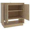 vidaXL Buffet Chêne sonoma 70x41x75 cm Bois d'ingénierie