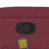 vidaXL Fauteuil inclinable de massage Rouge bordeaux Tissu