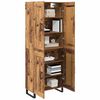 vidaXL Haut Armoire Bois ancien 69,5 x 34 x 180 cm Bois d'ing&eacute;nierie