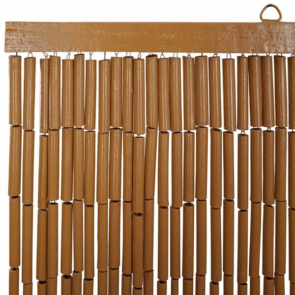 VidaXL Rideau anti-insectes imprimé palmier 90x220 cm bambou