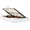vidaXL Lit de Rangement Blanc 120 x 190 cm Cuir synth&eacute;tique