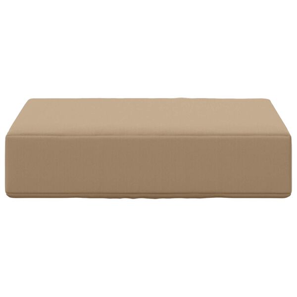 vidaXL Coussin de Si&egrave;ge d'Ext&eacute;rieur Taupe 40 x 40 x 8 cm
