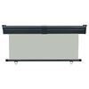 vidaXL Auvent latéral de balcon 165x250 cm Gris