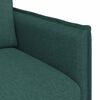 vidaXL Ensemble de Canap&eacute;s 2 pcs Vert fonc&eacute; 196 x 82 x 85 cm tissu