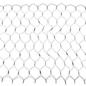 vidaXL Filet LED Vert fonc&eacute;